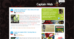 Desktop Screenshot of captainweb.net