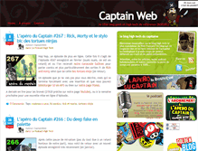 Tablet Screenshot of captainweb.net